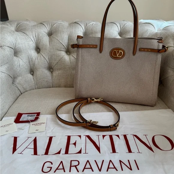 Auth. Valentino Garavani Antibes Tote - New Condition - Picture 2 of 15